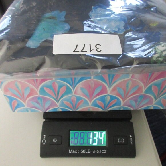 Club Monaco Lillian Butterfly Floral Blouse Women's Medium Black Casual 134 - Picture 9 of 9